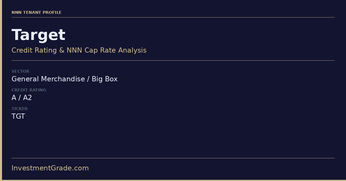 Target Credit Rating & NNN Cap Rate