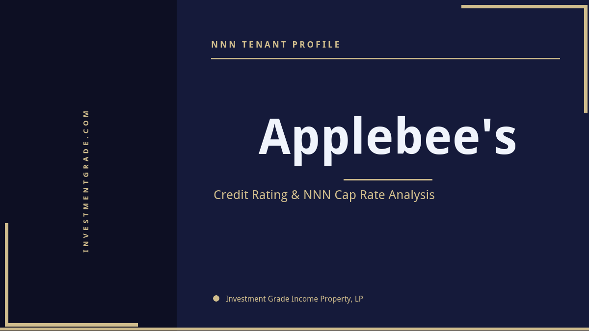 Applebee’s Credit Rating & NNN Cap Rate Analysis