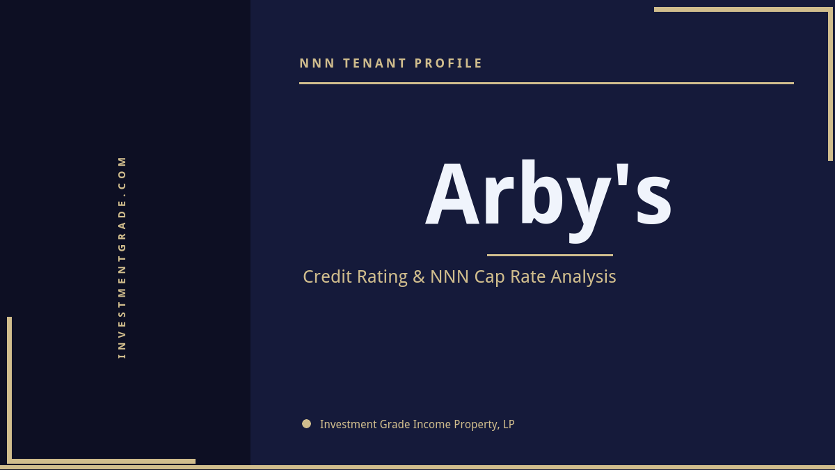 Arby’s Credit Rating & NNN Cap Rate Analysis
