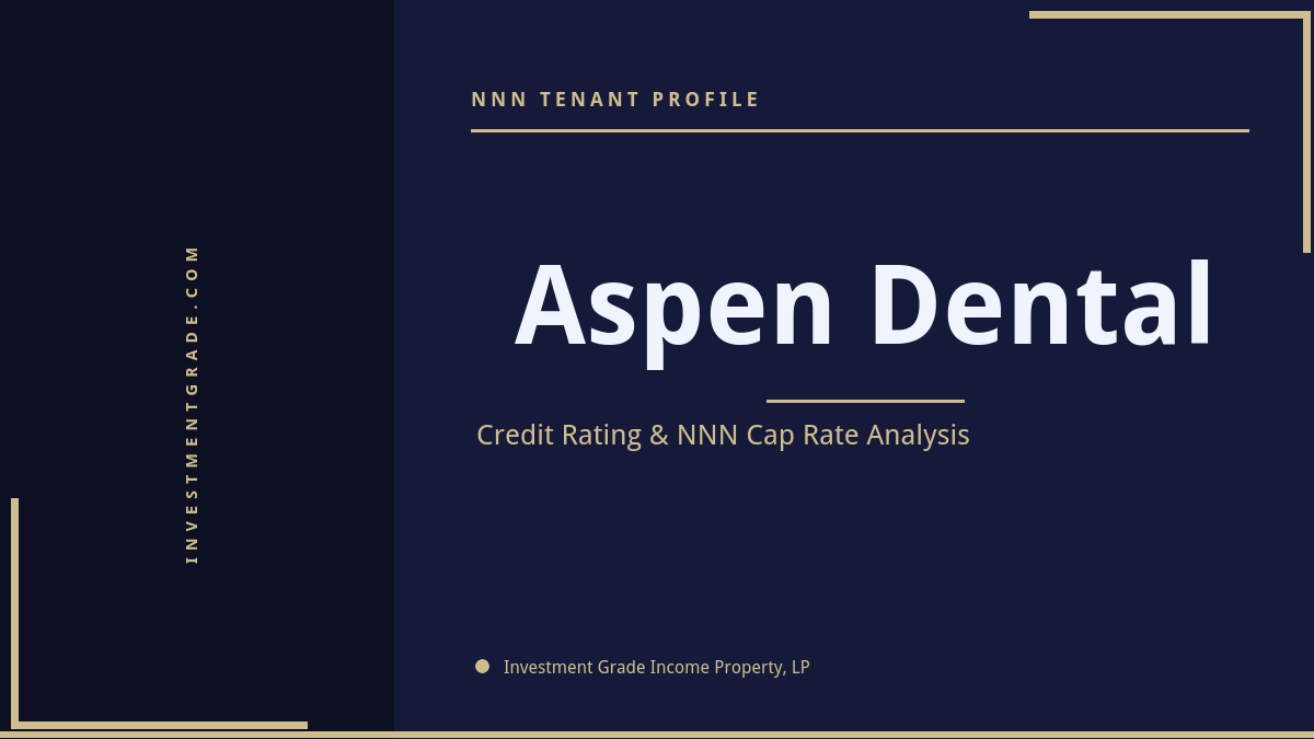 Aspen Dental Credit Rating & NNN Cap Rate