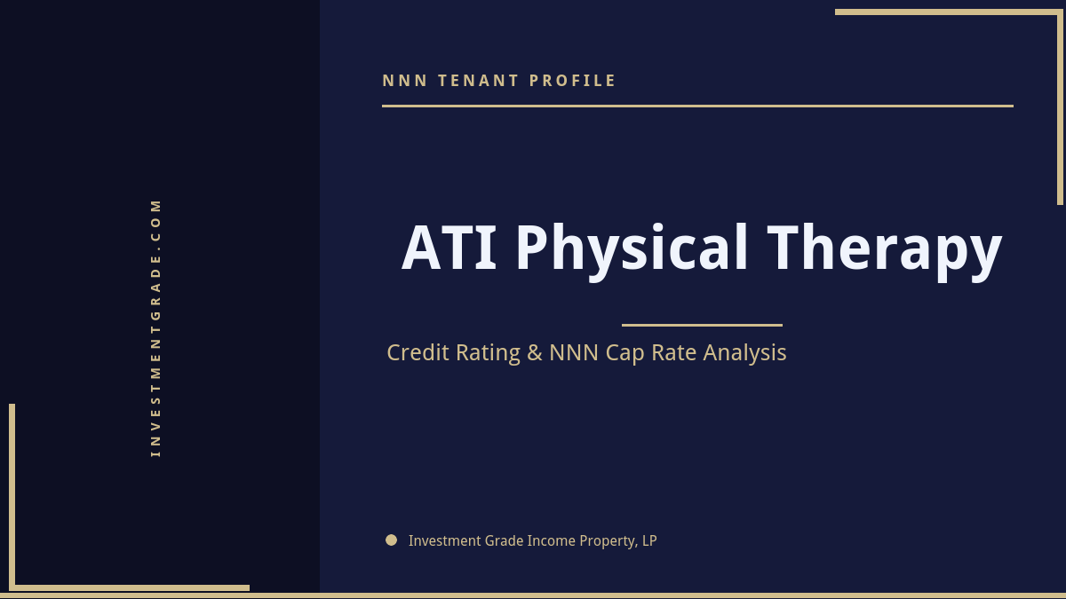 ATI Physical Therapy Credit Rating & NNN Cap Rate Analysis