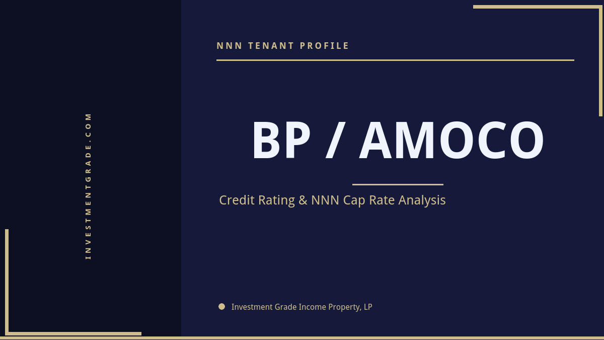 BP / AMOCO Credit Rating & NNN Cap Rate
