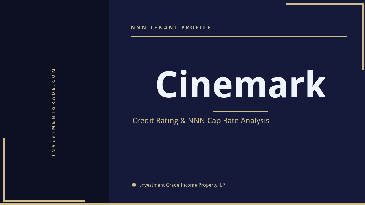 Cinemark Credit Rating & NNN Cap Rate Analysis