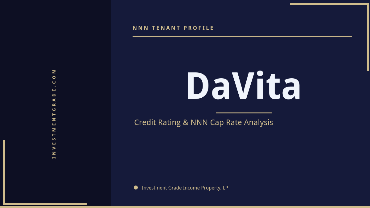 DaVita Credit Rating & NNN Cap Rate