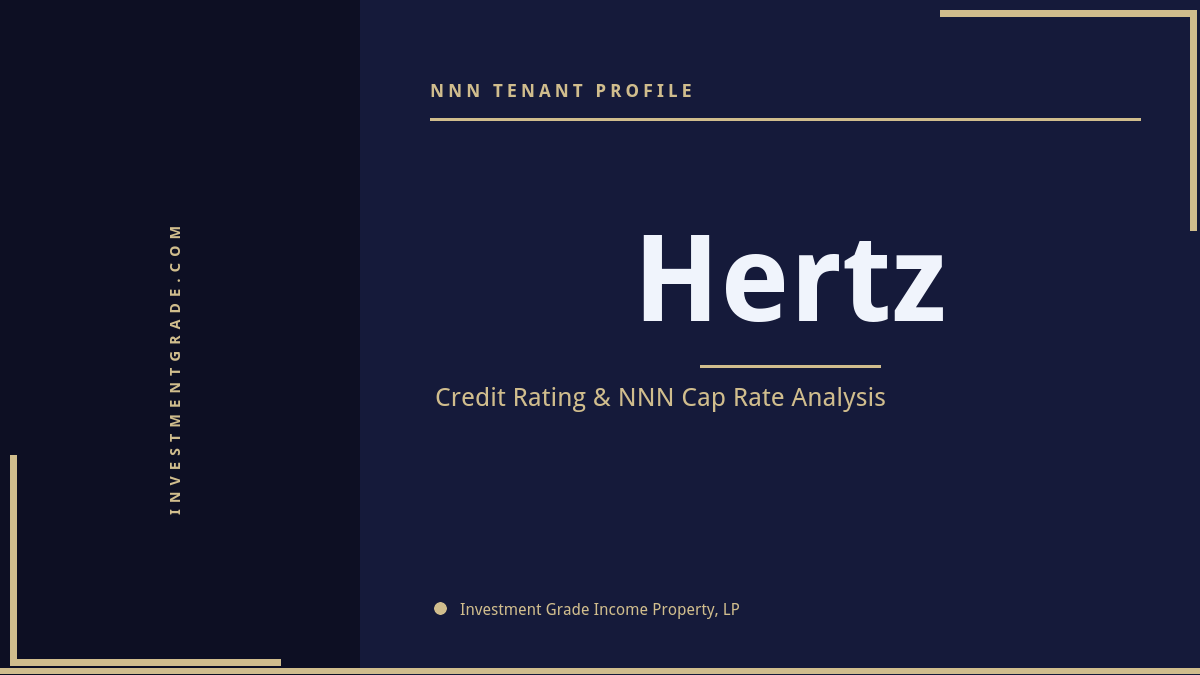 Hertz Credit Rating & NNN Cap Rate
