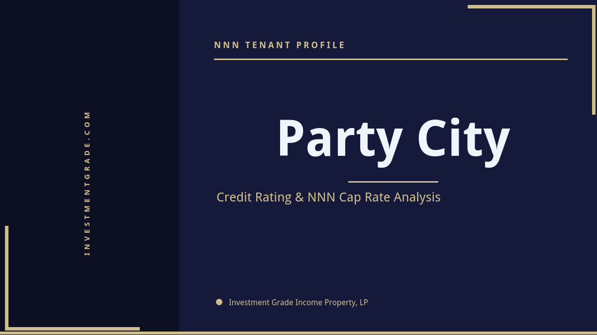 Party City Credit Rating & NNN Status