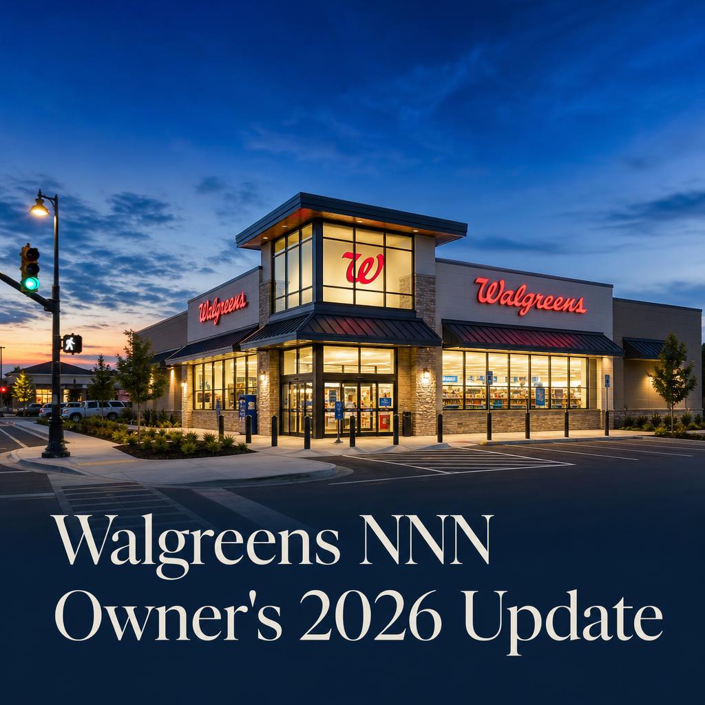 Walgreens NNN Owner’s 2026 Update: Sycamore Restructuring, the Closure List, the 372 BPS Spread, and What Every Walgreens Landlord Needs to Decide