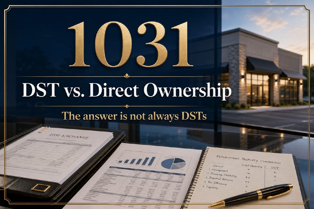 DST vs. Direct Property in a 1031 Exchange: The After-Tax Comparison Investors Rarely See