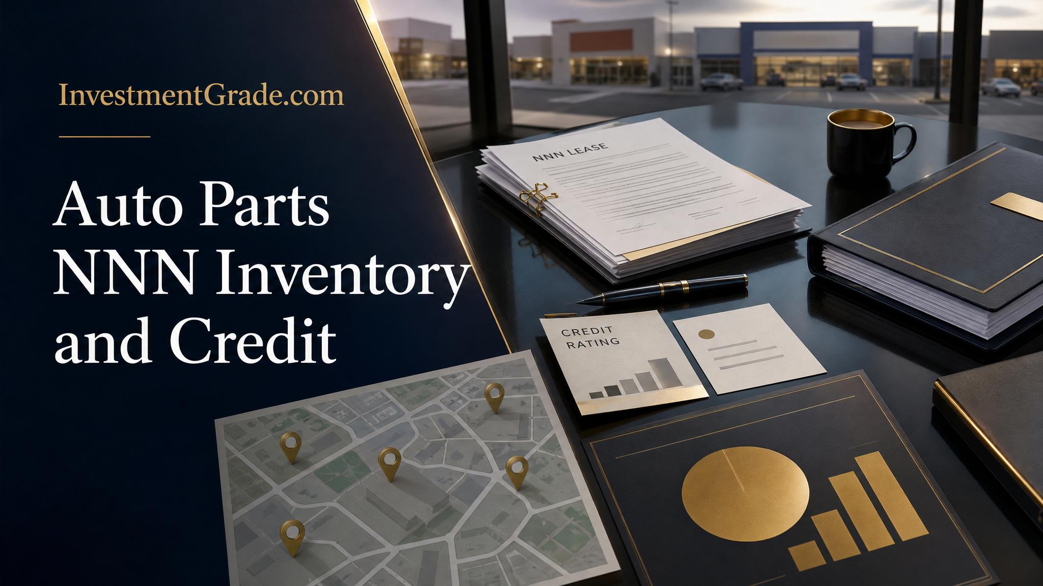 Auto Parts NNN Inventory and Credit: AutoZone vs O’Reilly vs NAPA vs Advance Auto