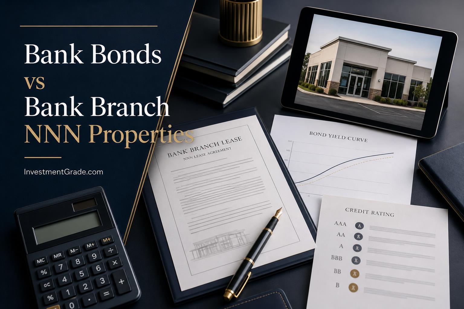 Bank Bonds vs Bank Branch NNN Properties