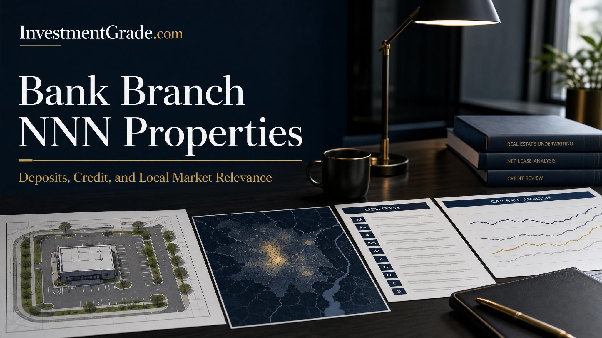 Bank Branch NNN Properties: Deposits, Credit, and Local Market Relevance