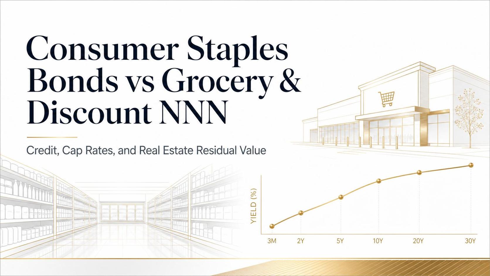 Consumer Staples Bonds vs Grocery and Discount NNN Properties