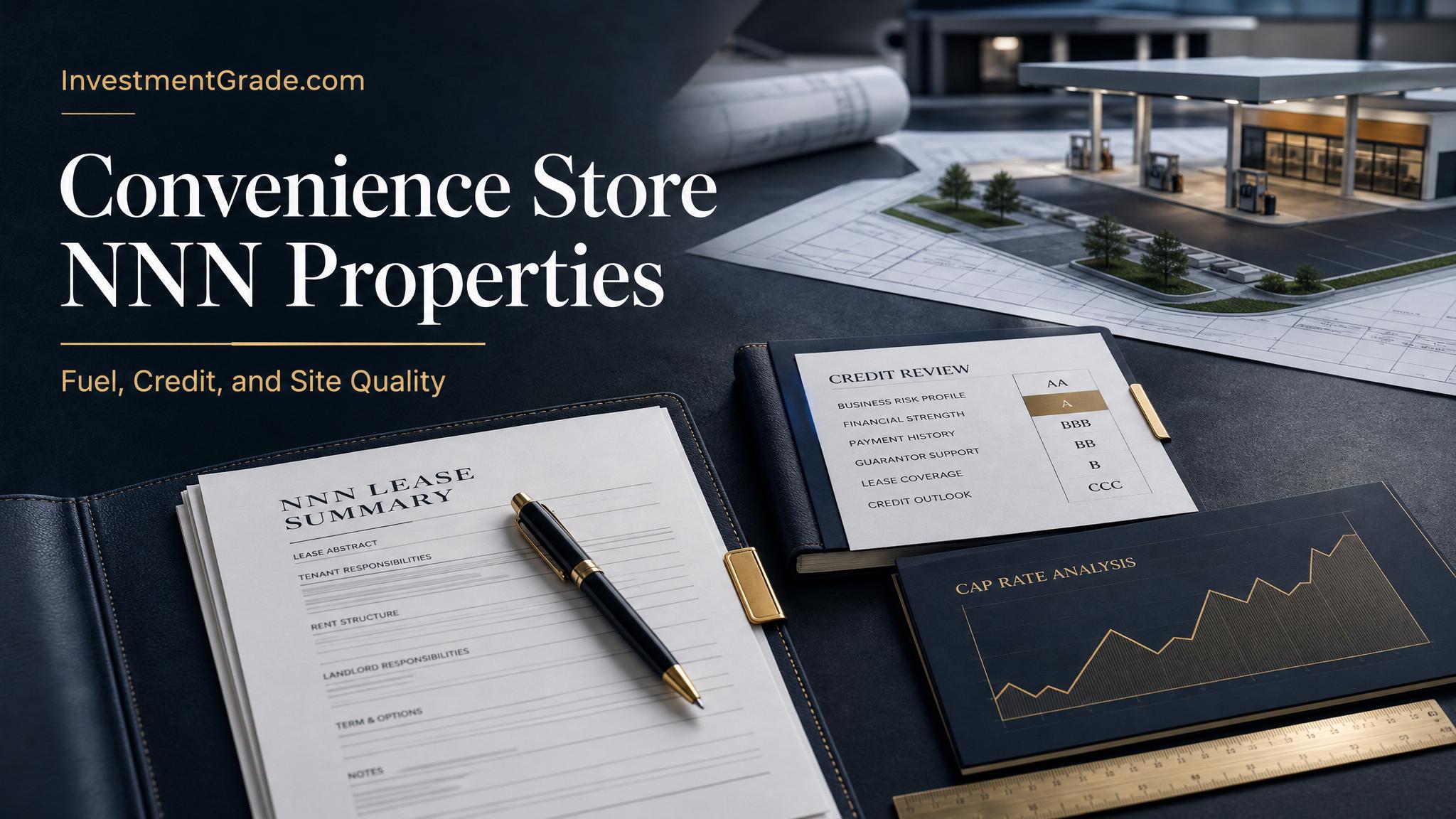 Convenience Store NNN Properties: Fuel, Credit, and Site Quality