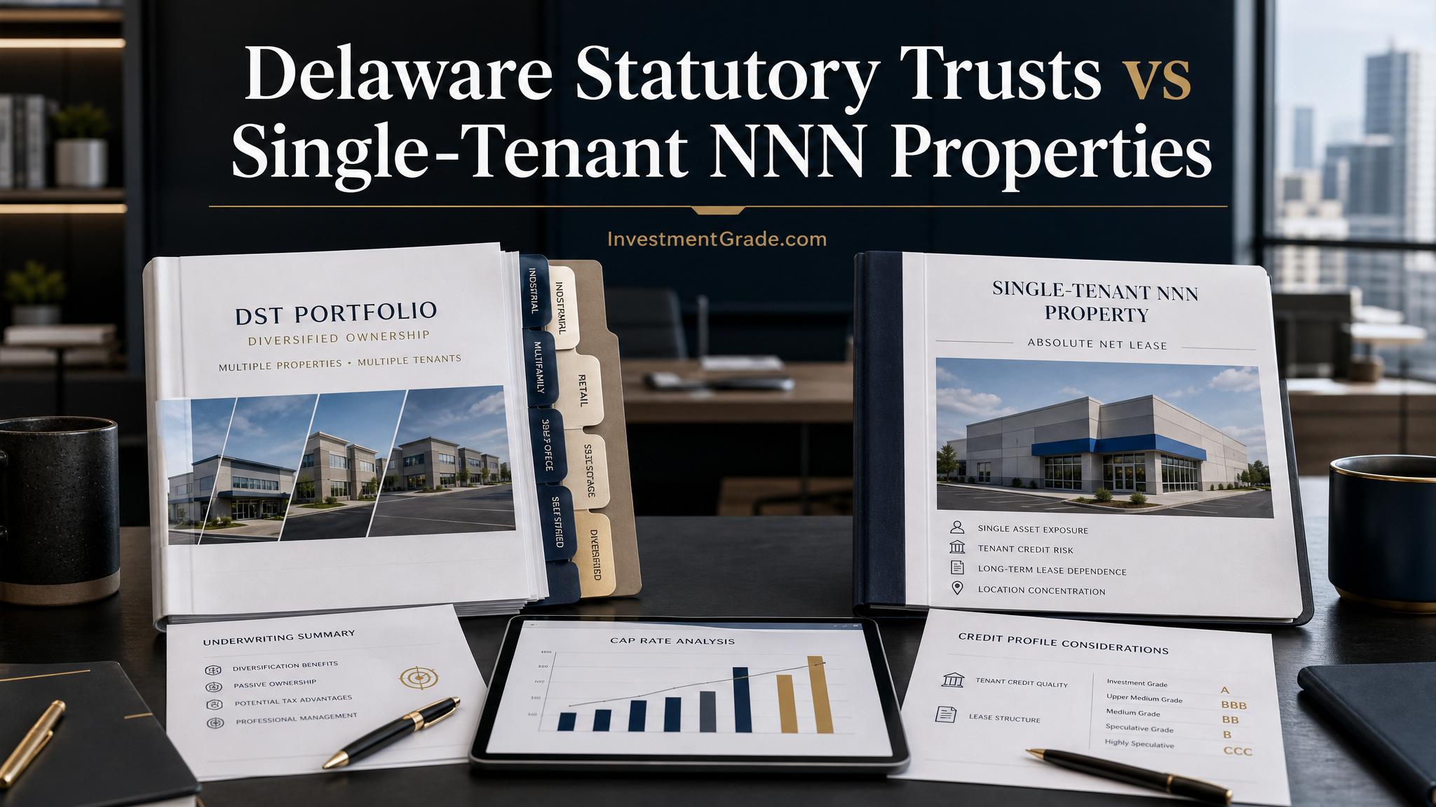 Delaware Statutory Trusts vs Single-Tenant NNN Properties