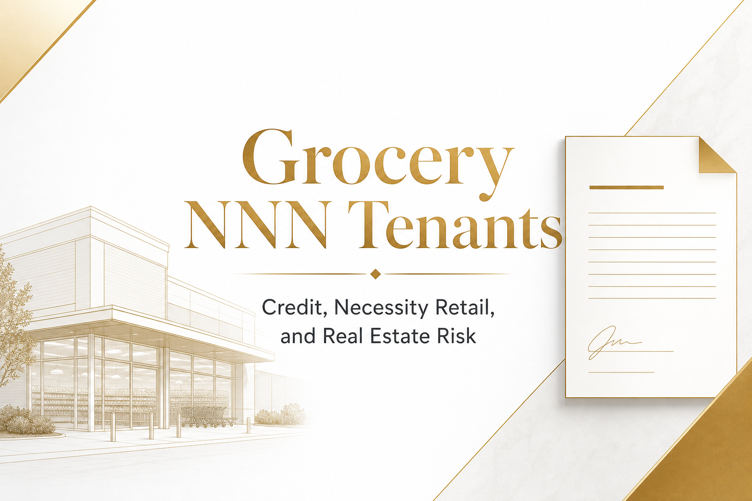 Grocery NNN Tenants: Credit, Necessity Retail, and Real Estate Risk
