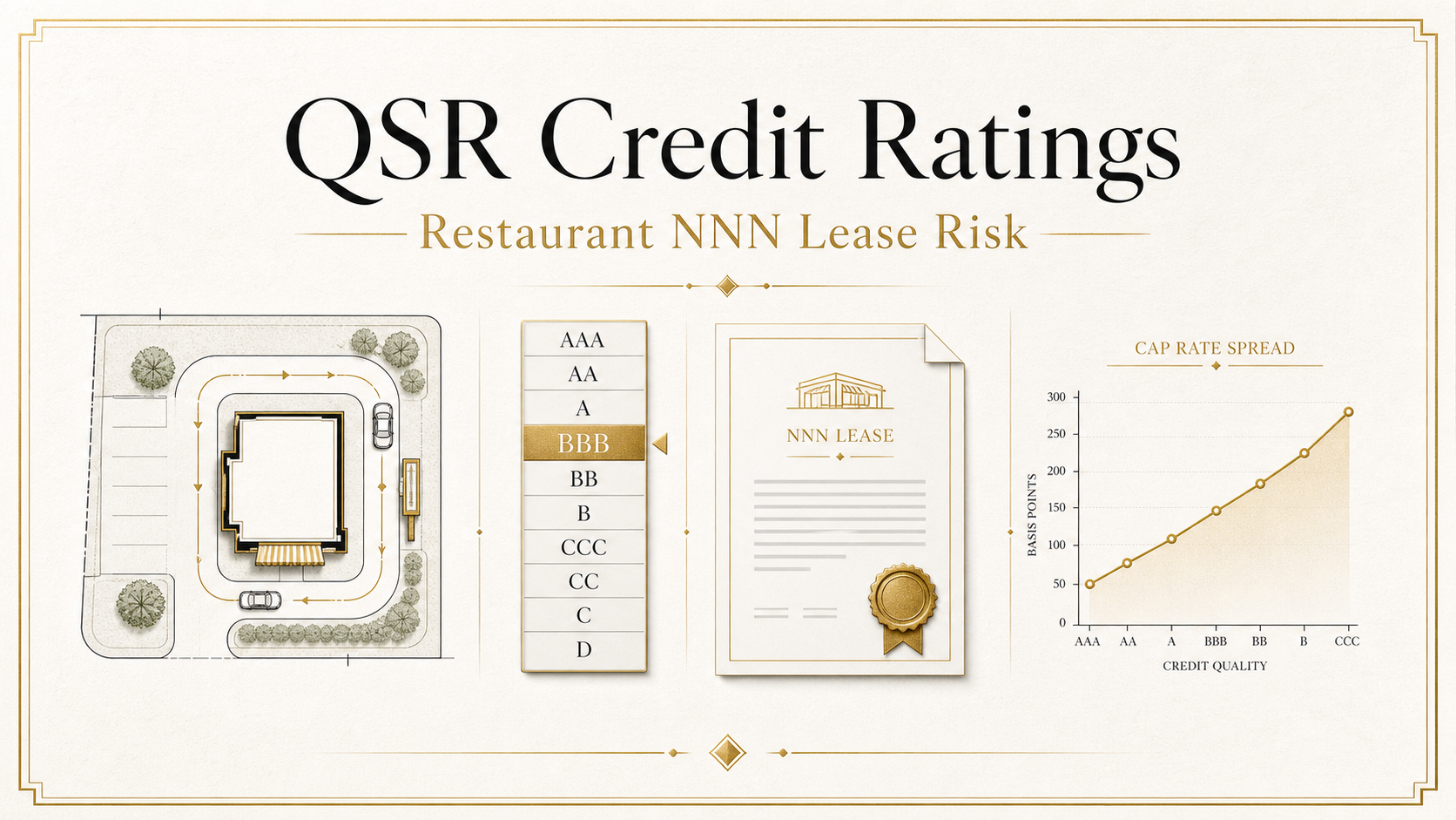 QSR Credit Ratings and Restaurant NNN Lease Risk