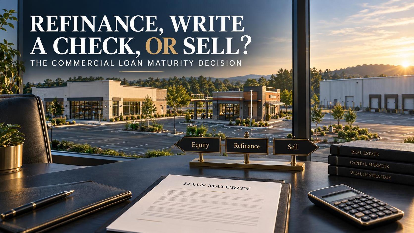 Should I Refinance or Sell My Commercial Property Before the Loan Matures?